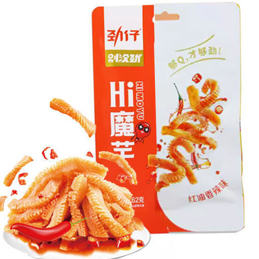 图片 劲仔 魔芋爽 香辣红油味 62g (内含5包)