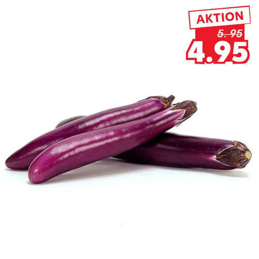 图片 中国特等嫩长条茄子 ca. 450-500g 
