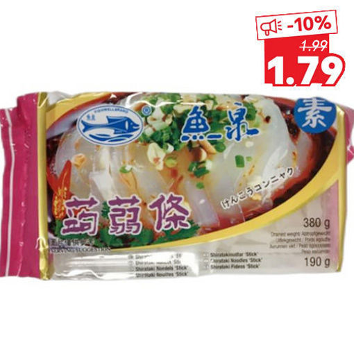 图片 鱼泉 魔芋条 380g 日期见内页