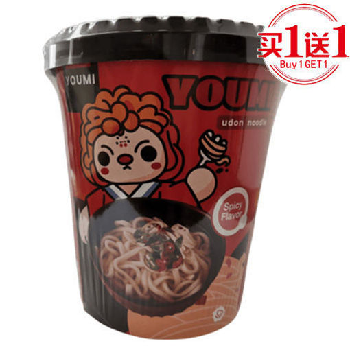 图片 买一送一! Youmi 即食乌冬面 辣汤乌冬面 192g 