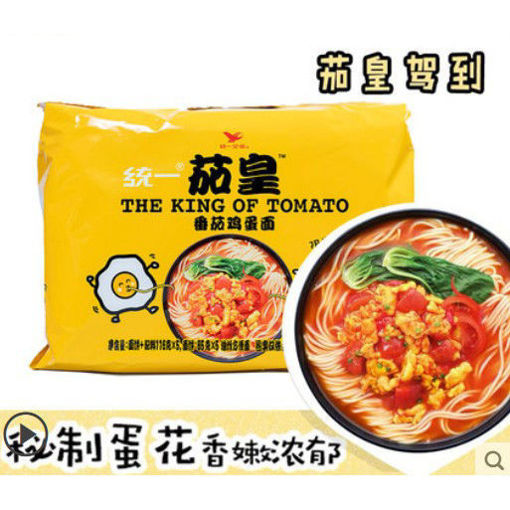 图片 统一汤达人 5连包 番茄鸡蛋面 580g