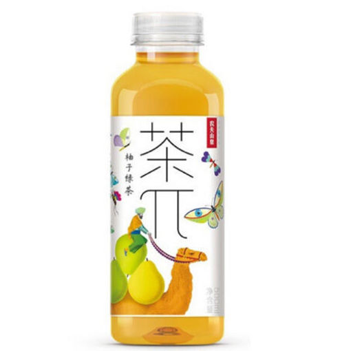 图片 农夫山泉茶派饮料 茶π 柚子绿茶 500ml