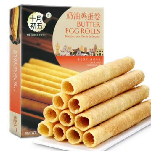 图片 香港十月初五 奶油鸡蛋卷 72g 日期见内页