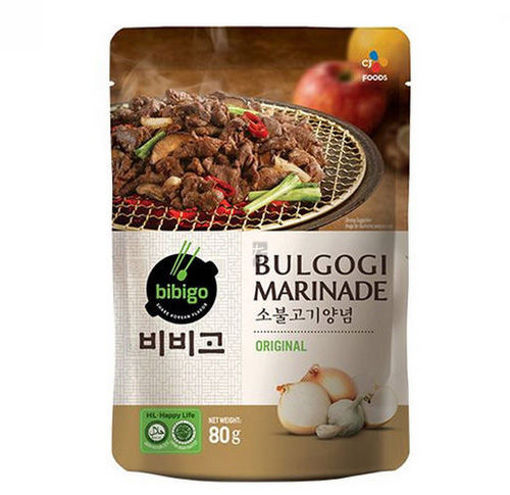 图片 Bibigo 烤肉腌肉酱 原味 80g 袋装 日期见内页