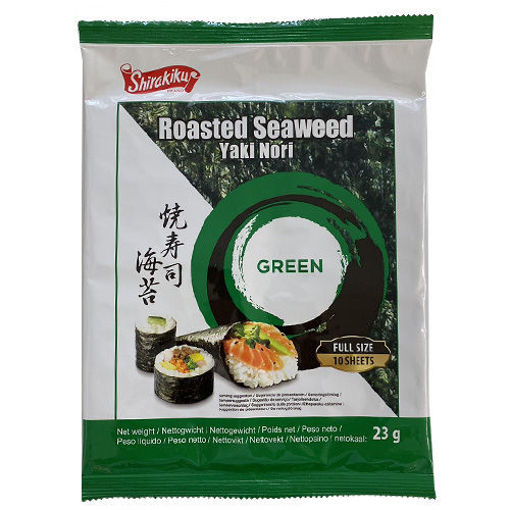 Picture of Shirakiku Sushi Seaweed 23g 10Sheets