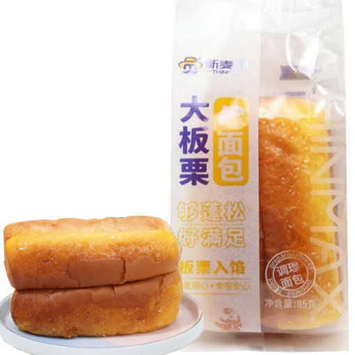 图片 新麦潮 大板栗面包 板栗夹心 85g