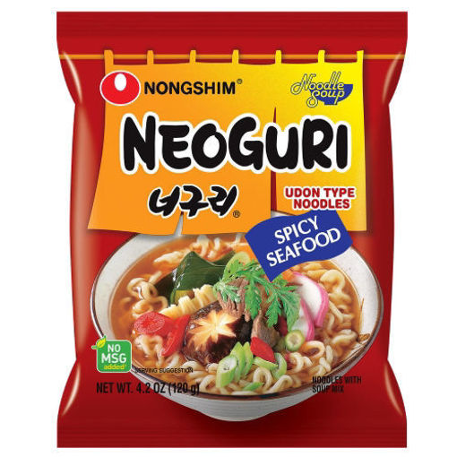 图片 农心 香辣海鲜拉面 120g NEOGURI 日期见内页