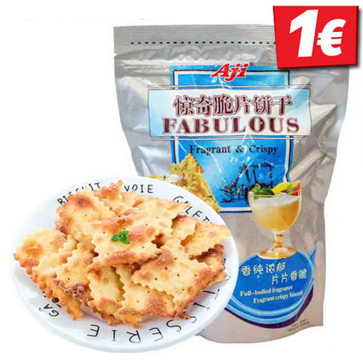 图片 AJI 惊奇脆片饼干 优格洋葱味 55g