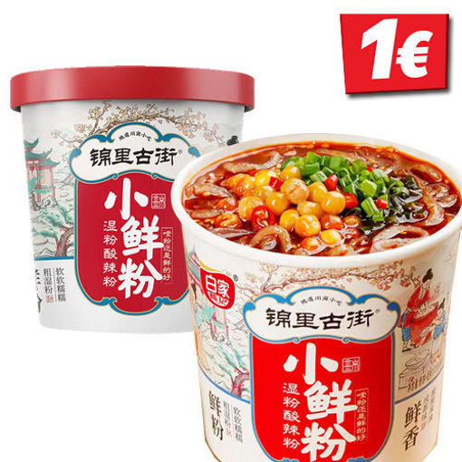 Bild von Baijia Akuan Instant Süßkartorffelnudeln Sauer Scharf 173g