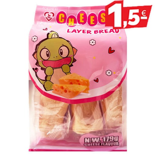 Bild von Tokimeki Tausendschichtenbrot mit Käsegeschmack 179g