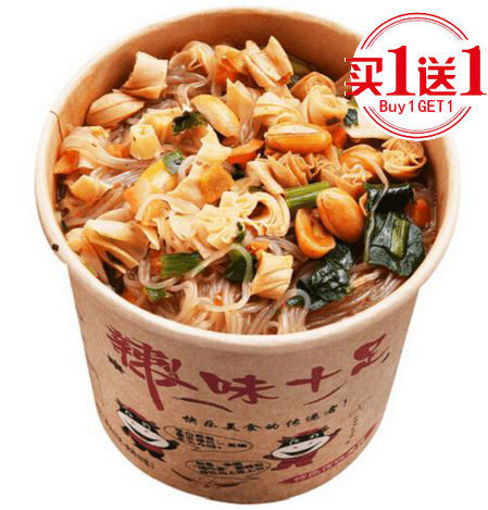图片 买一送一! 嗨吃家 桶装 酸辣粉 143g