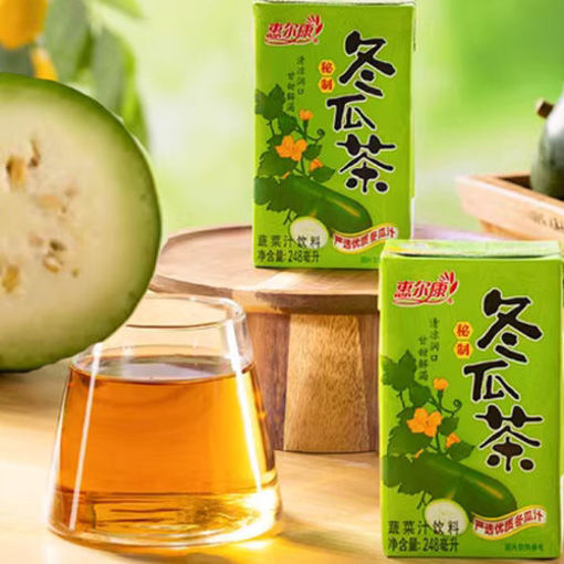 图片 整箱24盒! 银鹭 冬瓜茶 250ml 低糖清火 日期见内页