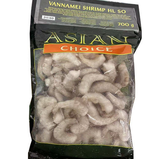 图片 只接受express快递! 冰冻大虾 无头有壳大号虾仁 1kg netto 700g 31-40er  