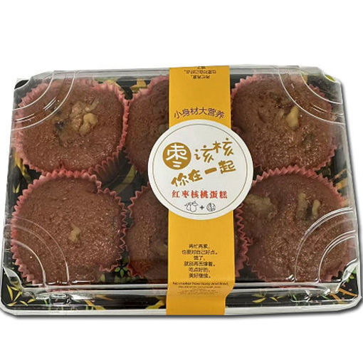 图片 花田食品 核桃枣泥蛋糕 6颗