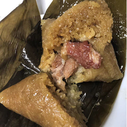图片 一组2颗! 手工大肉粽(实物图) 2xca.140g  冰冻保存 