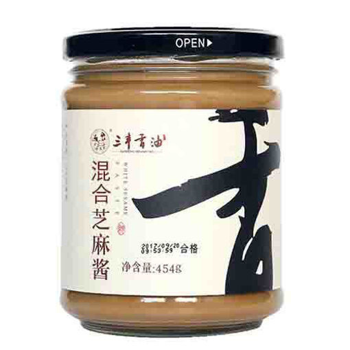 图片 三丰 混合芝麻酱 (芝麻 70%、花生) 280g 日期见内页