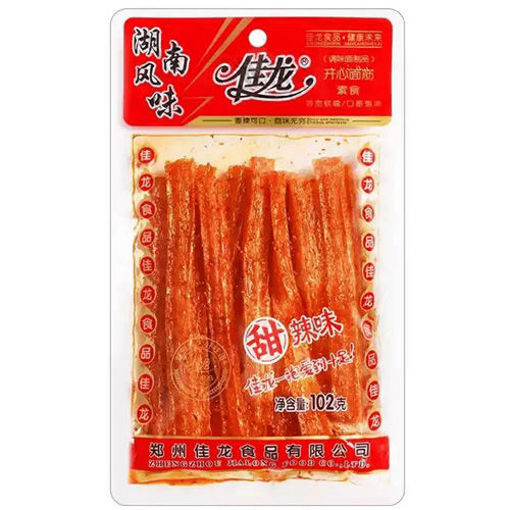 图片 佳龙 开心面筋 甜辣味 112g 