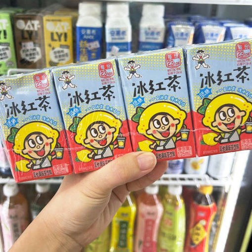 图片 4连包! 旺旺 冰红茶 4*125ml 日期见内页