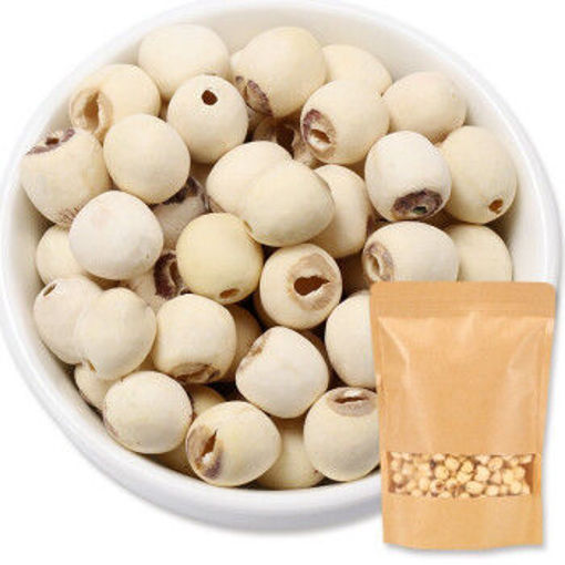 图片 优选通心白莲子100g 