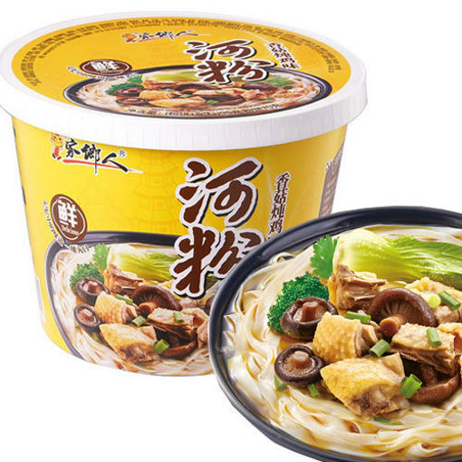 图片 重庆家乡人 河粉 香菇炖鸡味 96g 日期见内页
