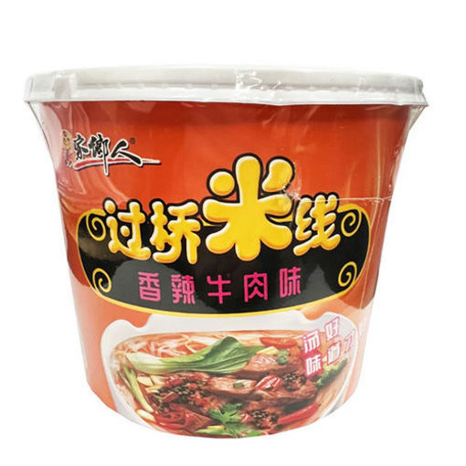 图片 重庆家乡人 过桥米线 香辣牛肉味 桶 120g 日期见内页