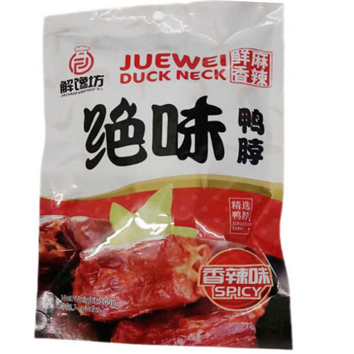 图片 解馋坊 绝味香辣鸭脖 105g