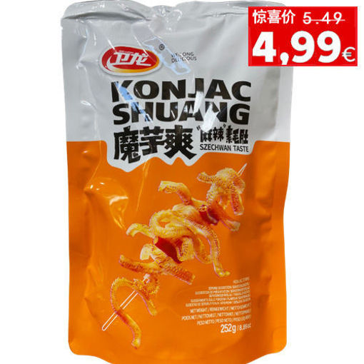 图片 卫龙 魔芋爽 麻辣味 252g 日期见内页