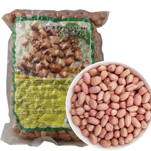 图片 生花生米 粉红皮 500g 