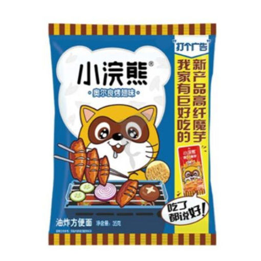 图片 统一 小浣熊 干脆面 奥尔良烤翅味 蓝袋 35g