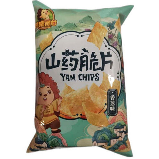 图片 刺猬阿甘 山药脆片 香葱味 60g 