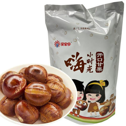图片 美客多 开口甘栗 大包 300g