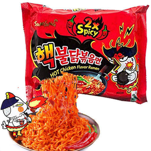 图片 韩国三养火鸡面 火鸡面 双倍辣 140g