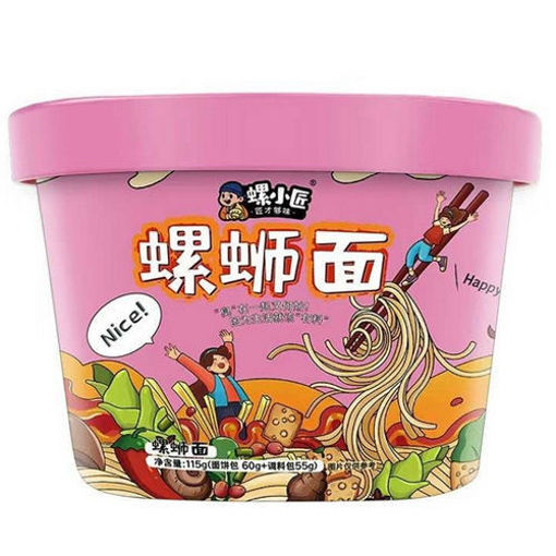 图片 螺小匠 螺蛳面 115g 盒