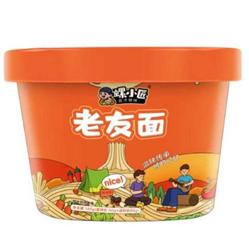 图片 螺小匠 老友面 145g 盒