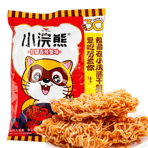 图片 统一 小浣熊 干脆面 香辣蟹味 红袋 40g