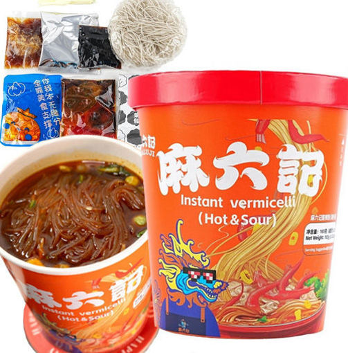 图片 麻六记 酸辣粉 256g (含豆芽- 豌豆-佐菜...六包料)