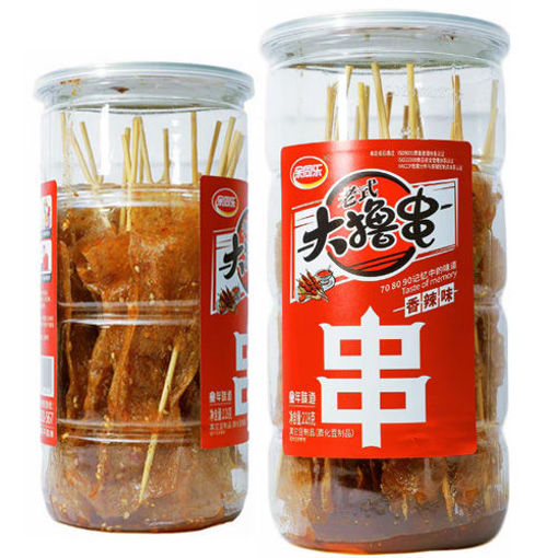 图片 余同乐 大撸串 桶装 香辣味 228g 豆干