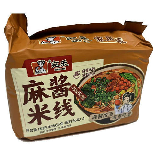 图片 四连包! 宛禾 麻酱米线 4x121g