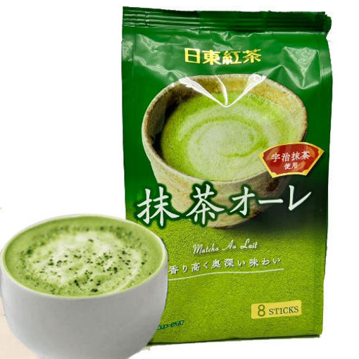 图片 日本日东 皇家宇制抹茶奶茶 8包入 96g 日期见内页