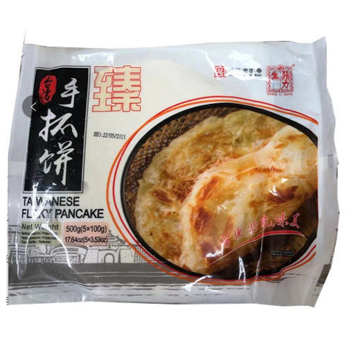 图片 张力生 台湾手抓饼 5片/袋 500g