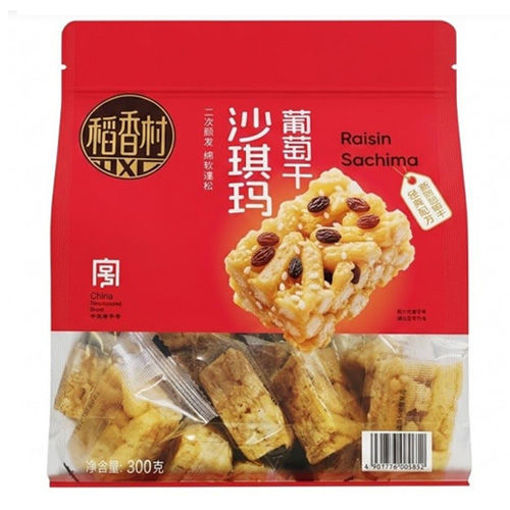 图片 稻香村 沙琪玛 葡萄干味 300g