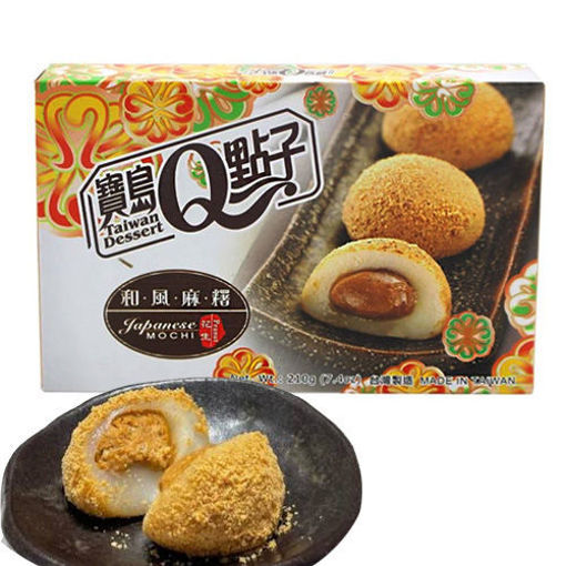 图片 宝岛Q点子 和风麻薯 花生麻薯 210g 