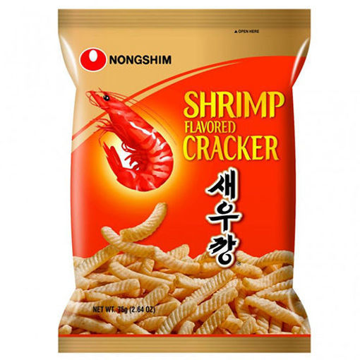 图片  韩国农心 红袋 鲜虾条  75g 日期见内页