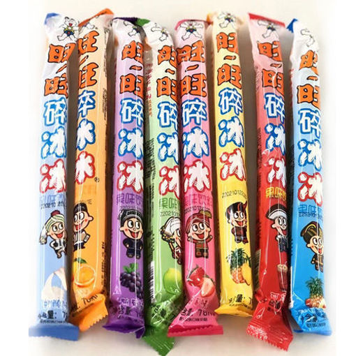 图片 一组6个口味! 旺旺碎冰冰 (葡萄 草莓 蜜桃 柑桔 可乐 水果) 6x87ml 