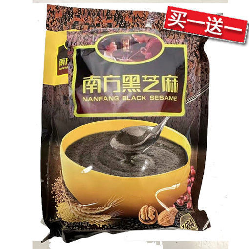 图片 买一送一! 南方黑芝麻糊 240g (内含6袋) 2025-05-29