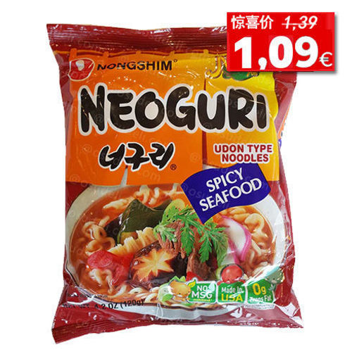 图片 农心 香辣海鲜拉面 120g NEOGURI 日期见内页