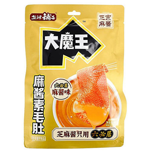 图片 盐津铺子 大魔王 魔芋素毛肚 麻酱味 206g 日期见内页