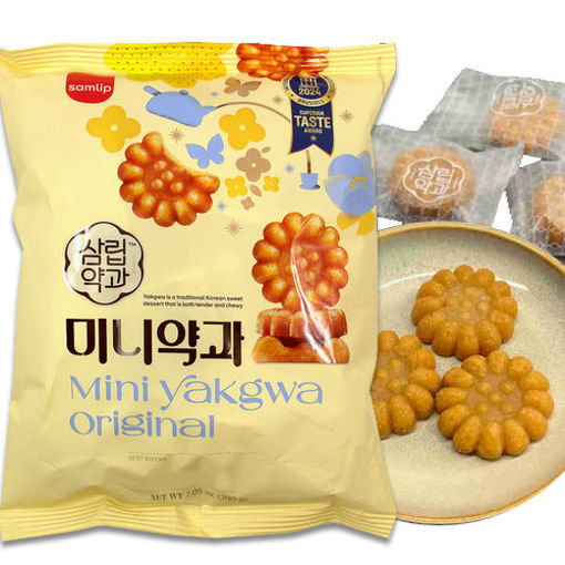 图片 韩国Samlip 韩式药果蜜油饼 26块装 200g 日期见内页