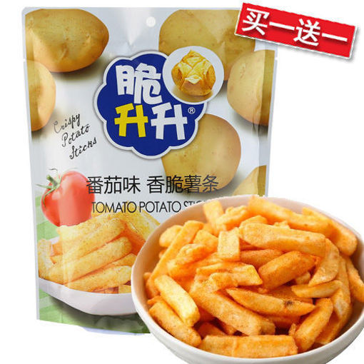 图片 买一送一! 脆升升 香脆薯条 番茄味 40g 日期见内页