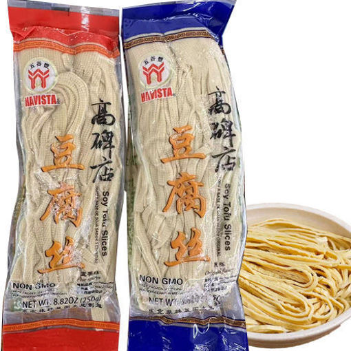 图片 高碑店 五香豆腐丝 250g (冷冻)